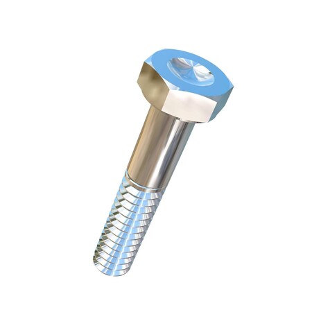Allied Titanium Grade 5, #10-24 Structural Bolt, Titanium, 1 in L 0052895